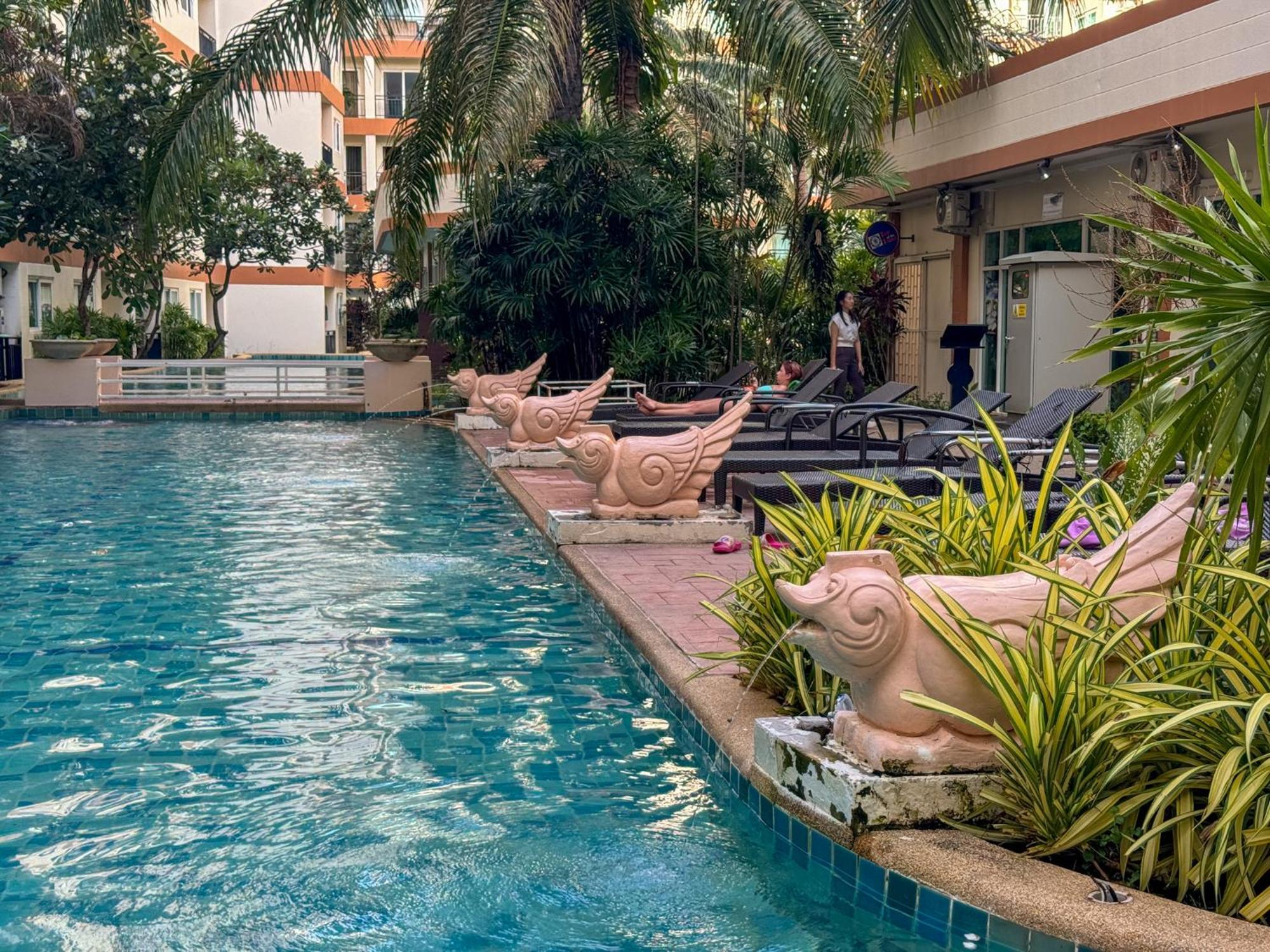 卧室直达泳池 全网最低价 到中天海滩5分钟 Jomtien Beach Exterior foto